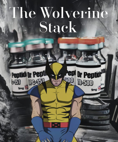 Dr Peptides-Wolverine Stack Tb500 5mg Bpc-157 5mg Plus  An additional 20% off at checkout !!